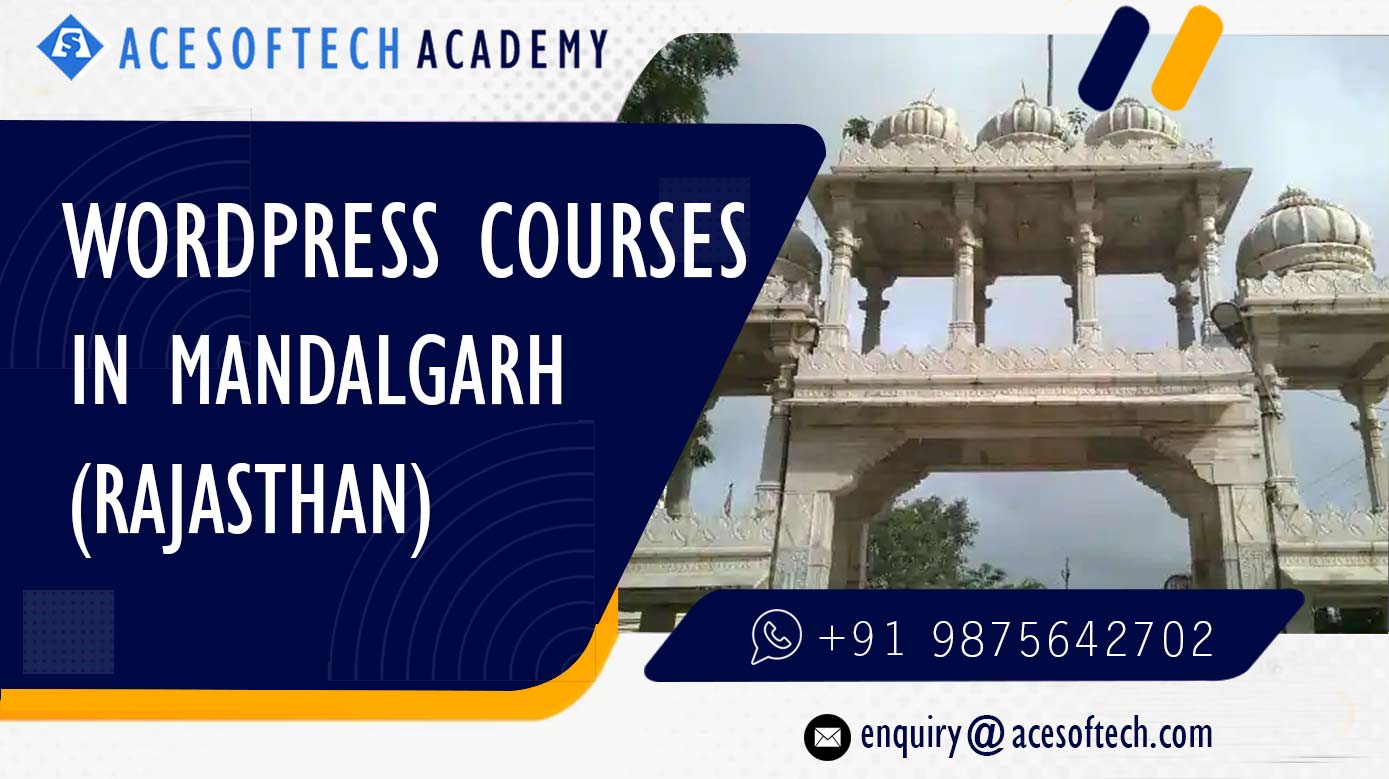 WordPress Course Training Institue in Mandalgarh