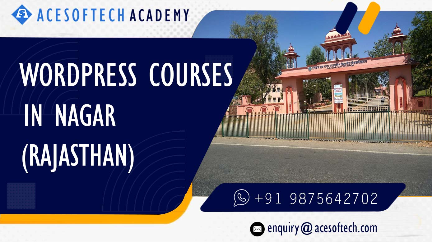 WordPress Course Training Institue in Nagar