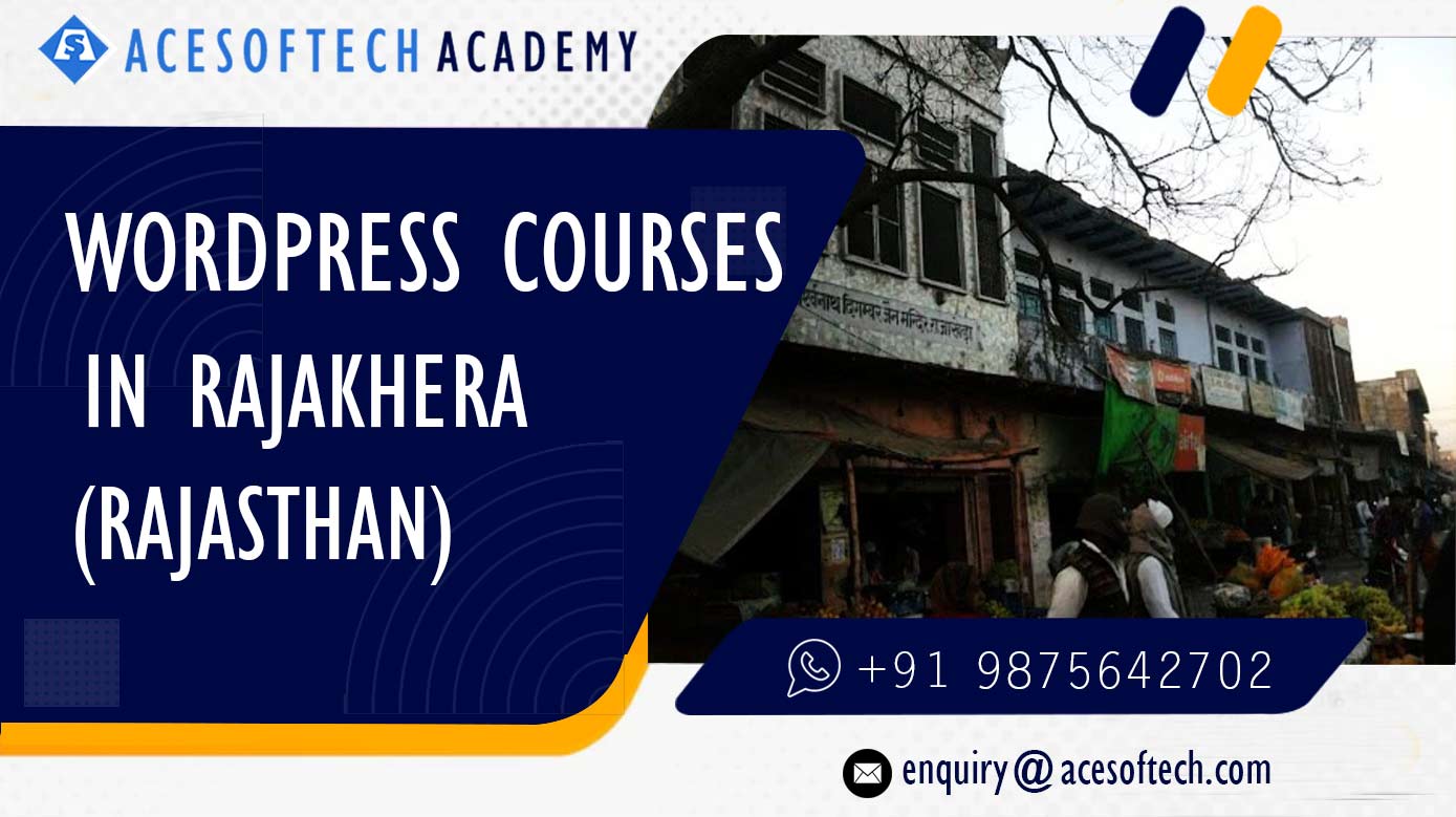 WordPress Course Training Institue in Rajakhera