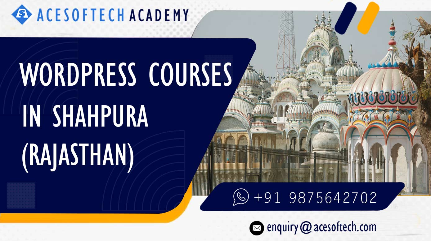 WordPress Course Training Institue in Shahpura
