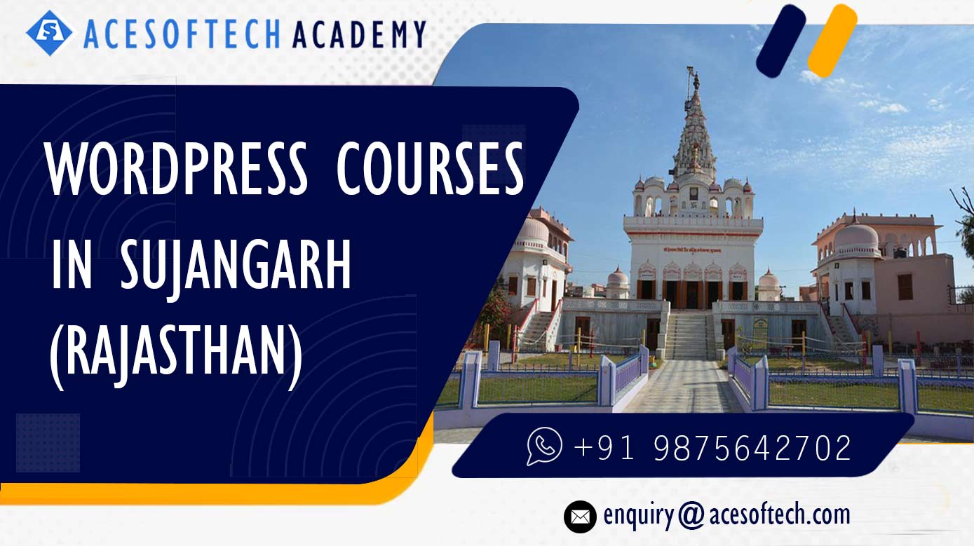 WordPress Course Training Institue in Sujangarh