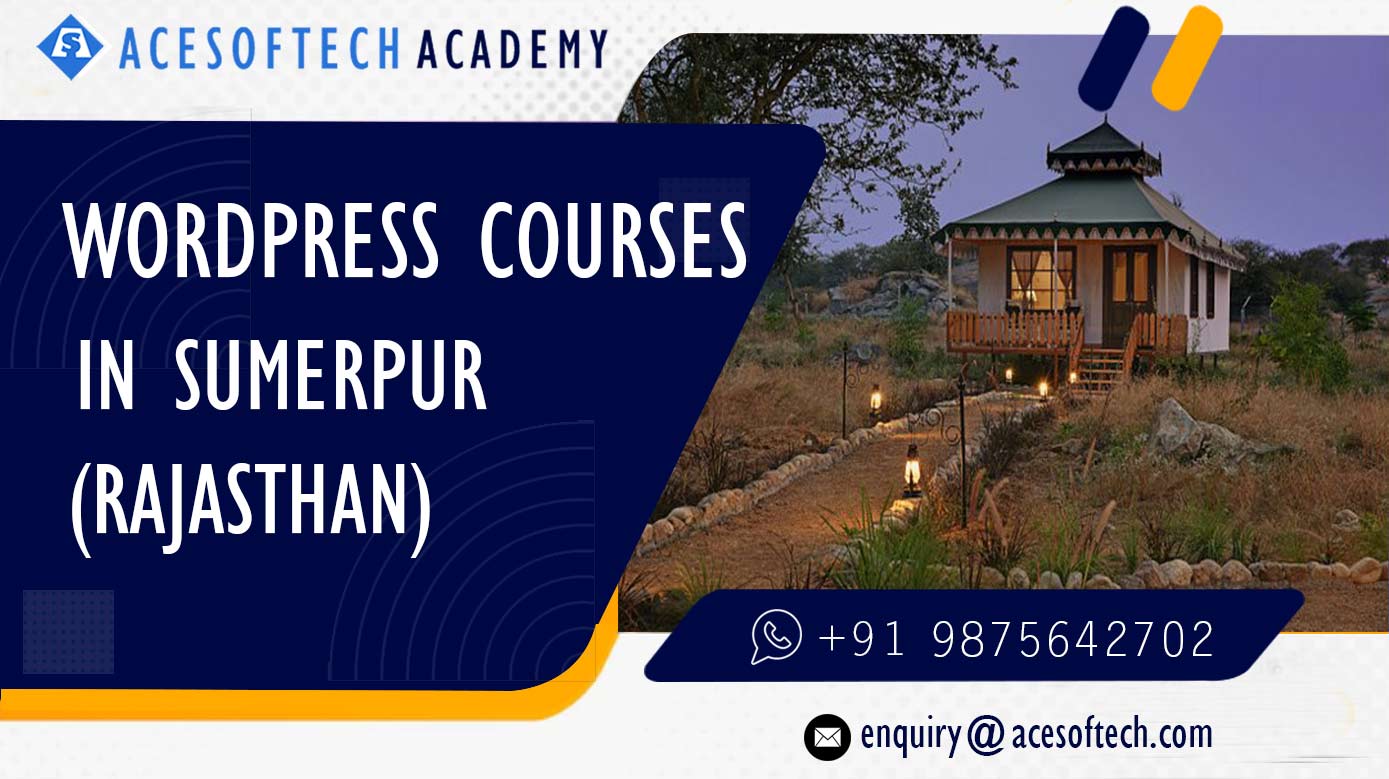 WordPress Course Training Institue in Sumerpur