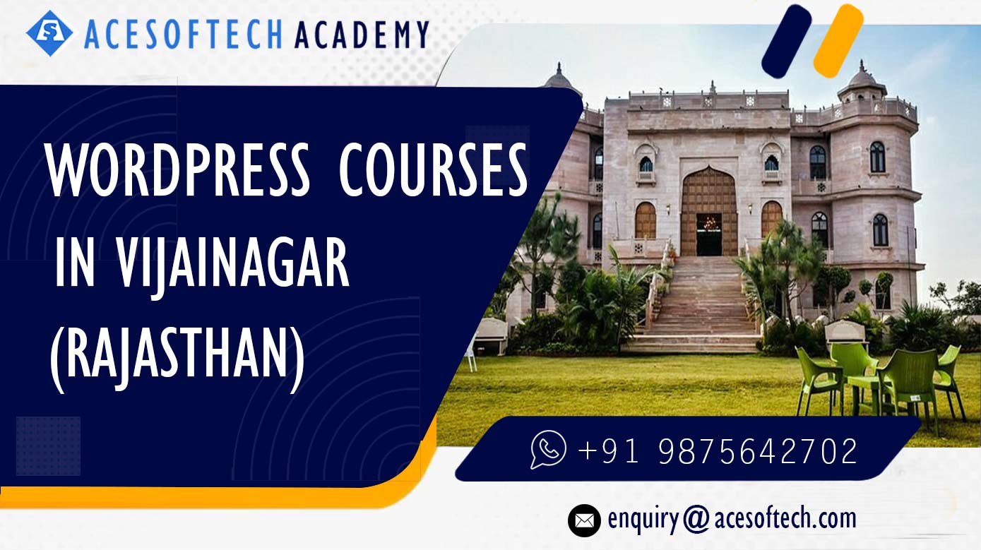 WordPress Course Training Institue in Vijainagar