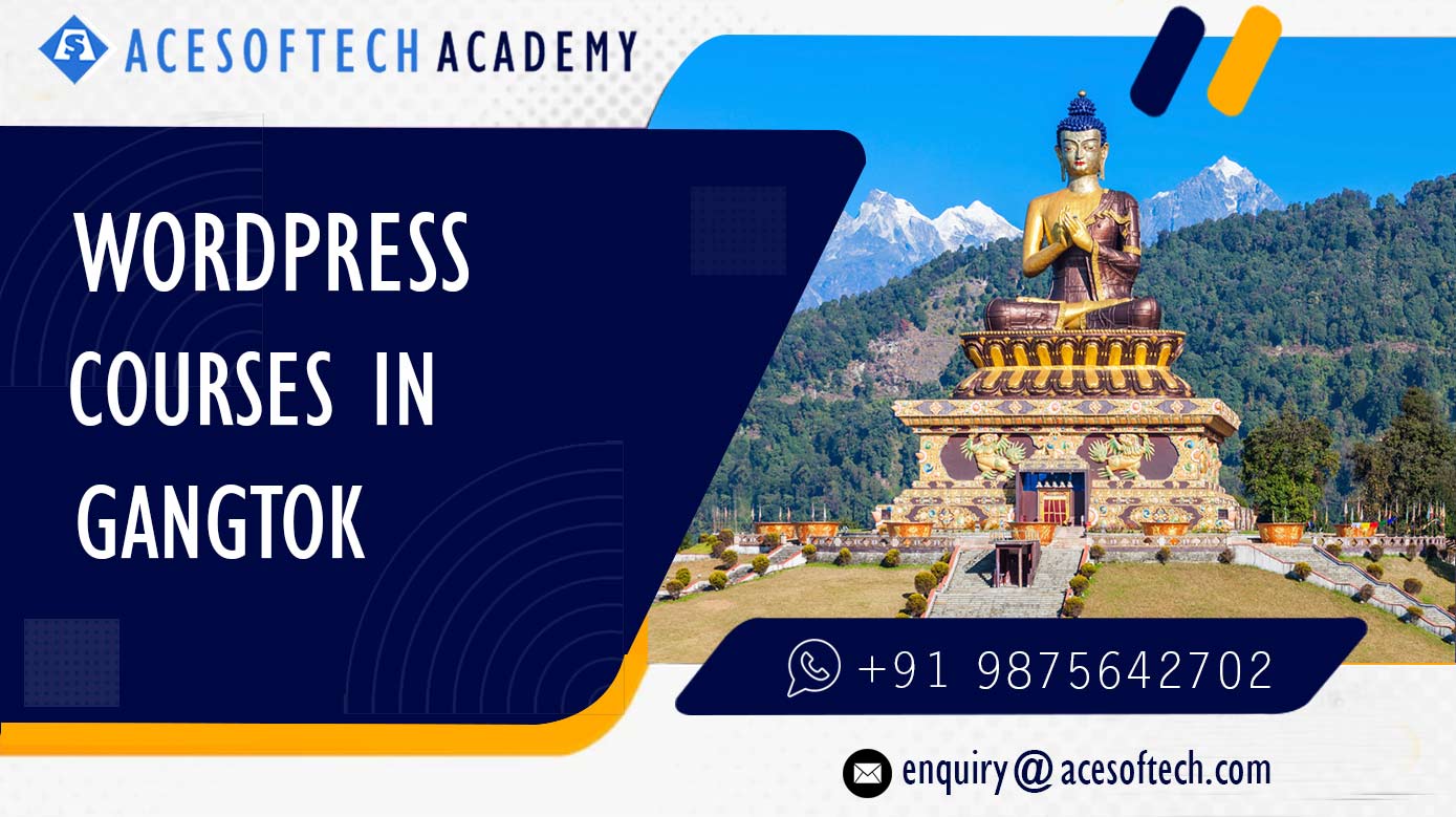WordPress Course Training Institue in Gangtok