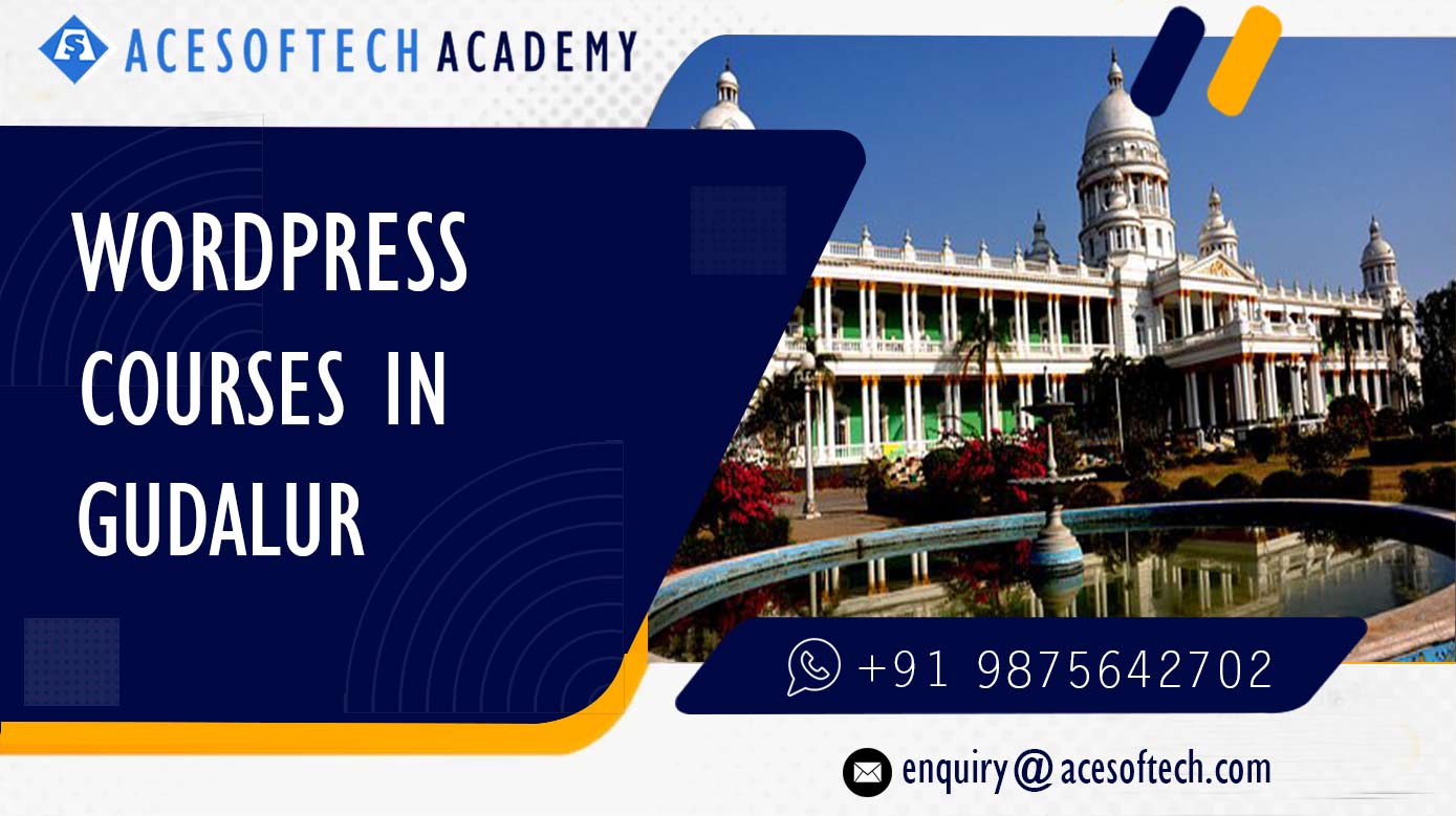 WordPress Course Training Institue in Gudalur