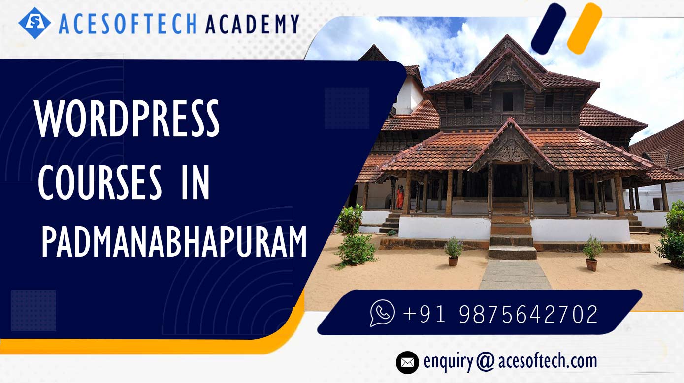 WordPress Course Training Institue in Padmanabhapuram