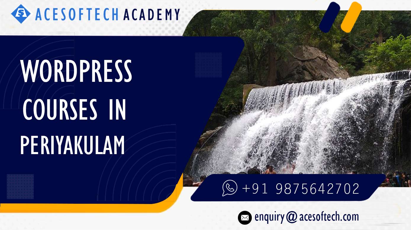 WordPress Course Training Institue in Periyakulam
