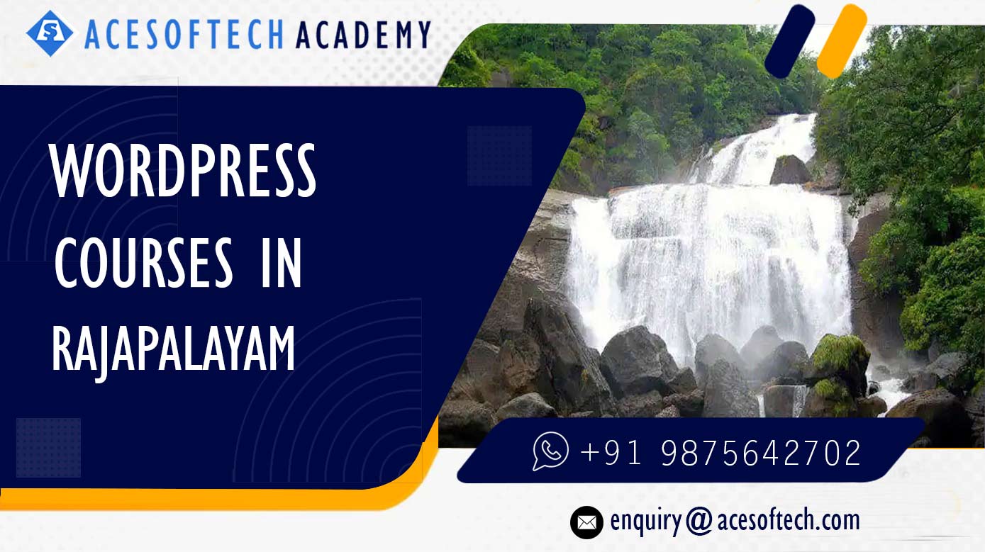 WordPress Course Training Institue in Rajapalayam