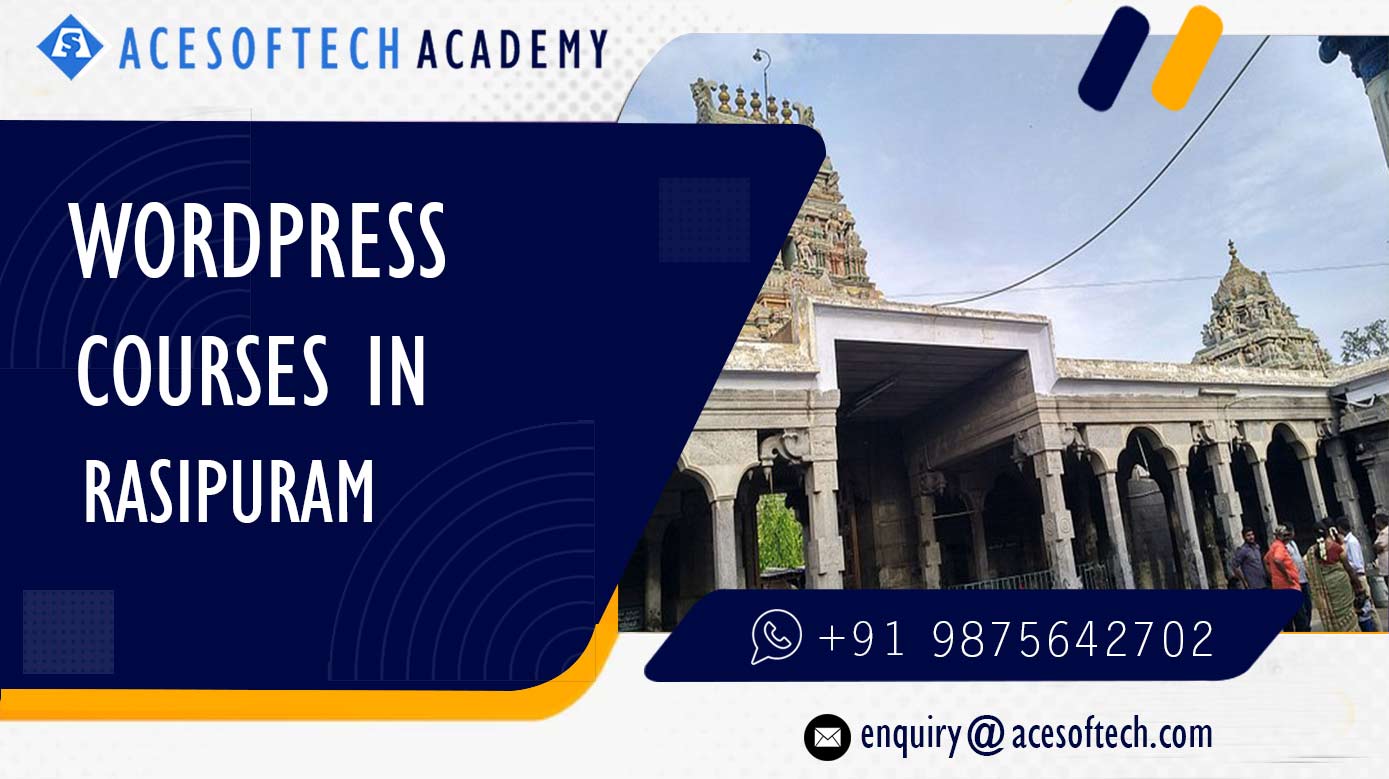 WordPress Course Training Institue in Rasipuram