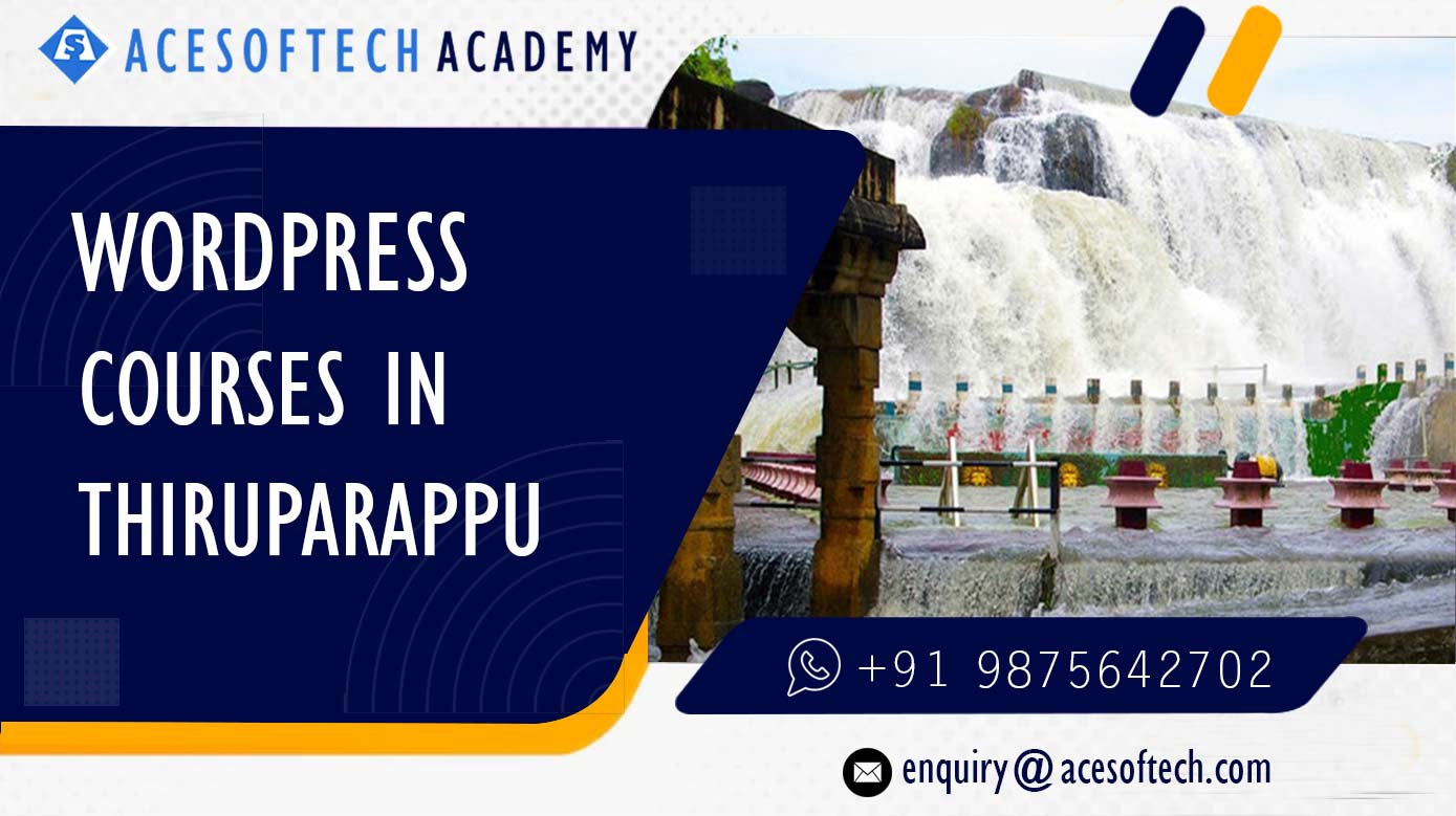 WordPress Course Training Institue in Thiruparappu