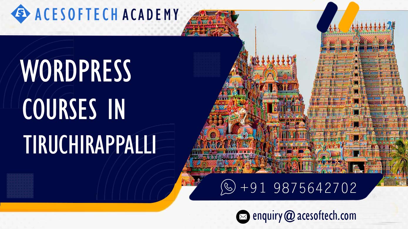 WordPress Course Training Institue in Tiruchirappalli