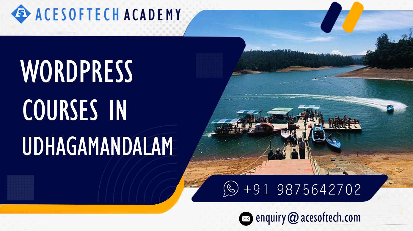 WordPress Course Training Institue in Udhagamandalam