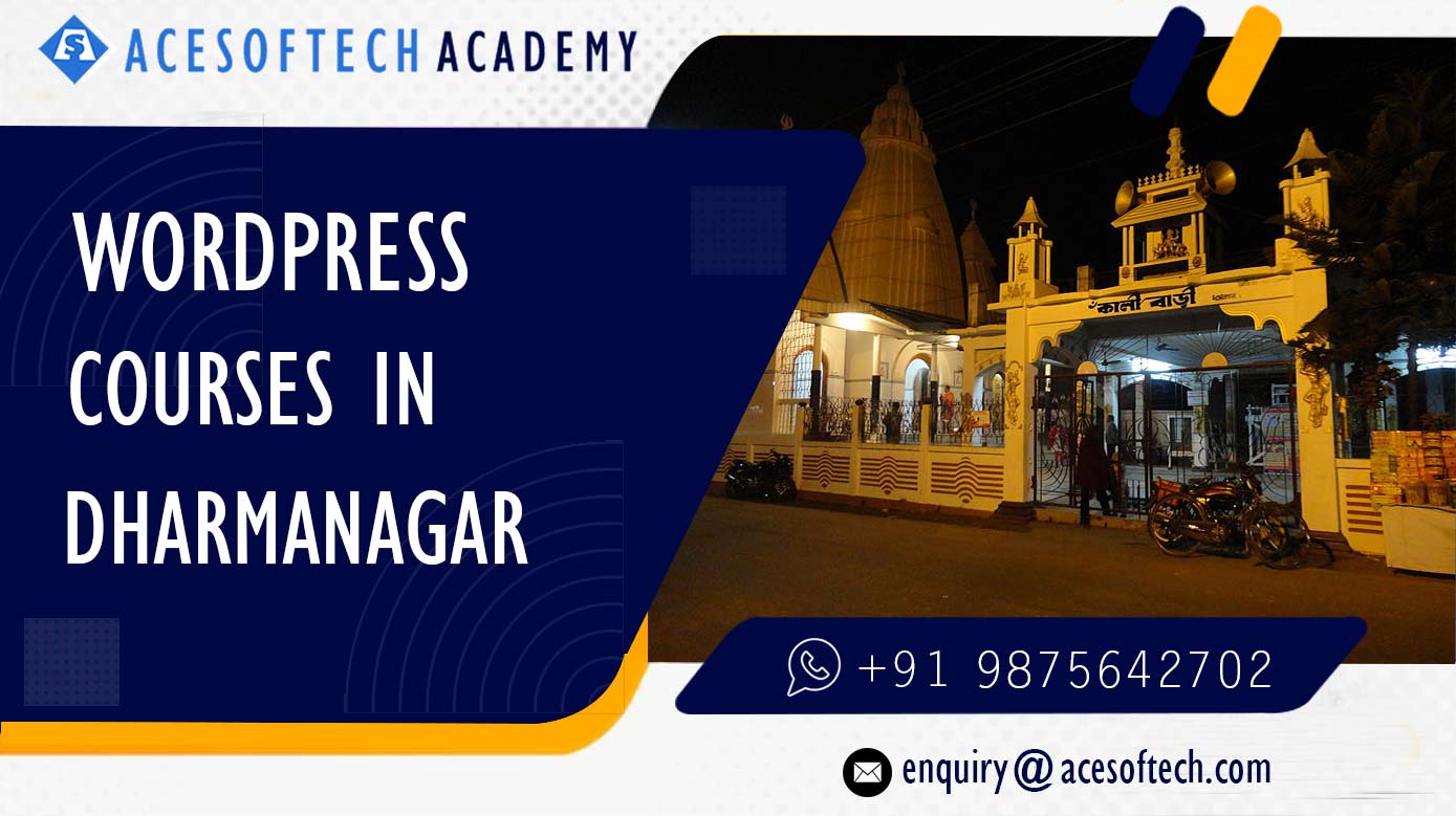 WordPress Course Training Institue in Dharmanagar