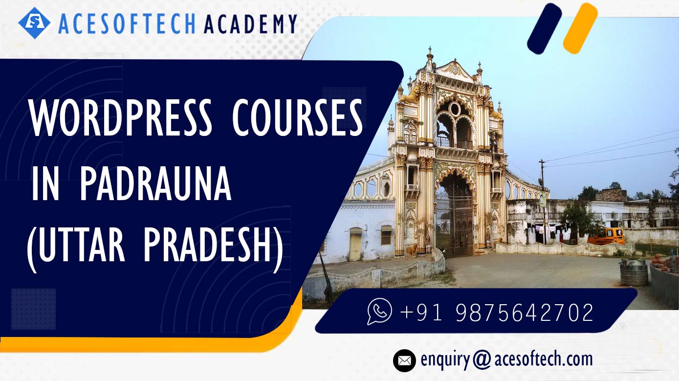 WordPress Course Training Institue in Padrauna