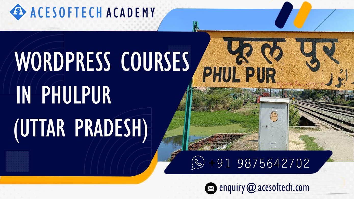 WordPress Course Training Institue in Phulpur