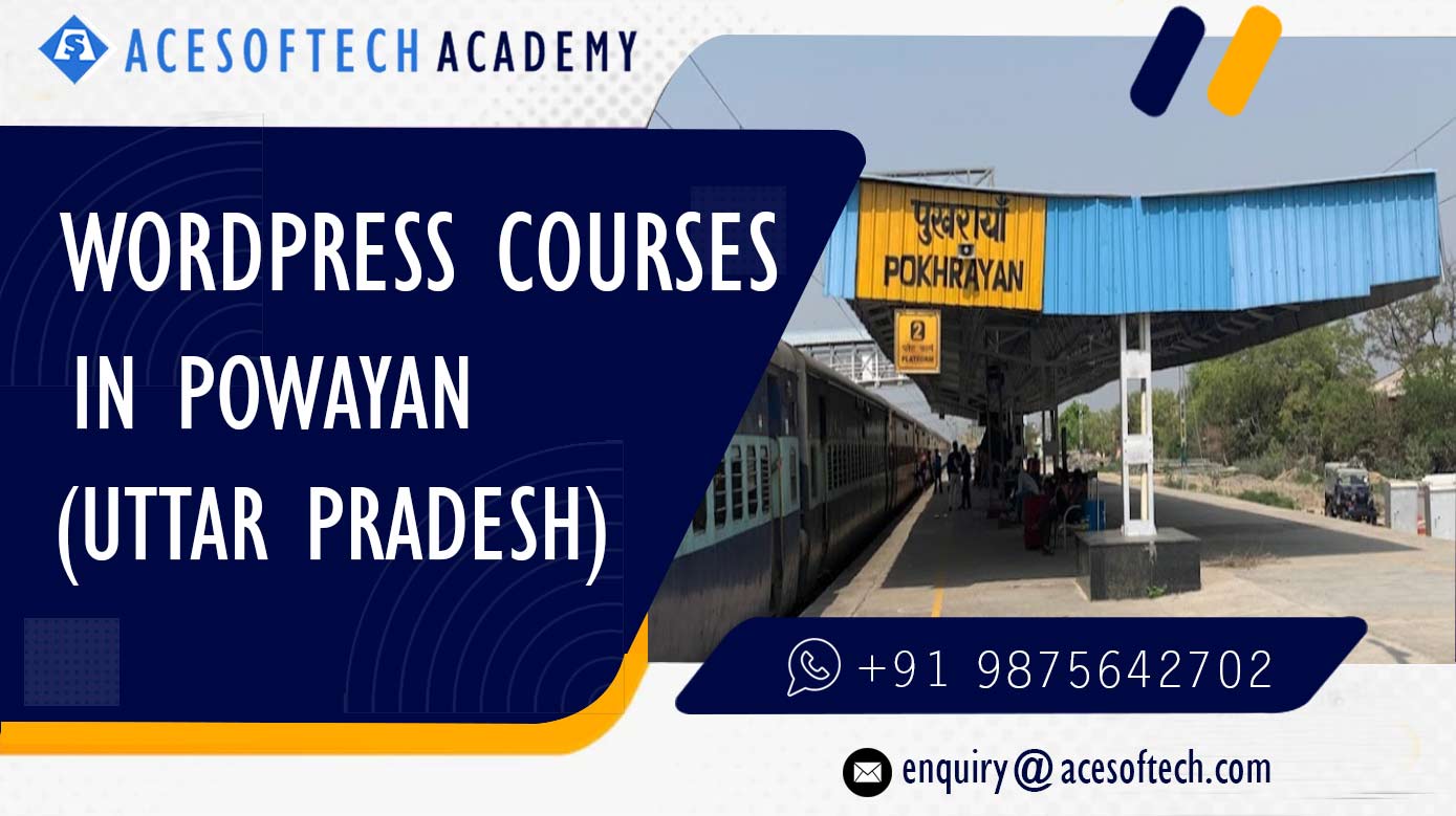 WordPress Course Training Institue in Pukhrayan