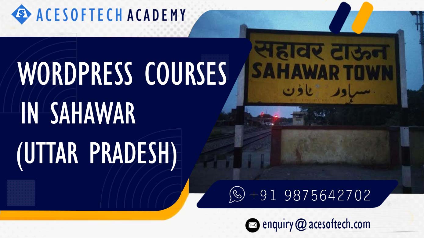 WordPress Course Training Institue in Sahawar