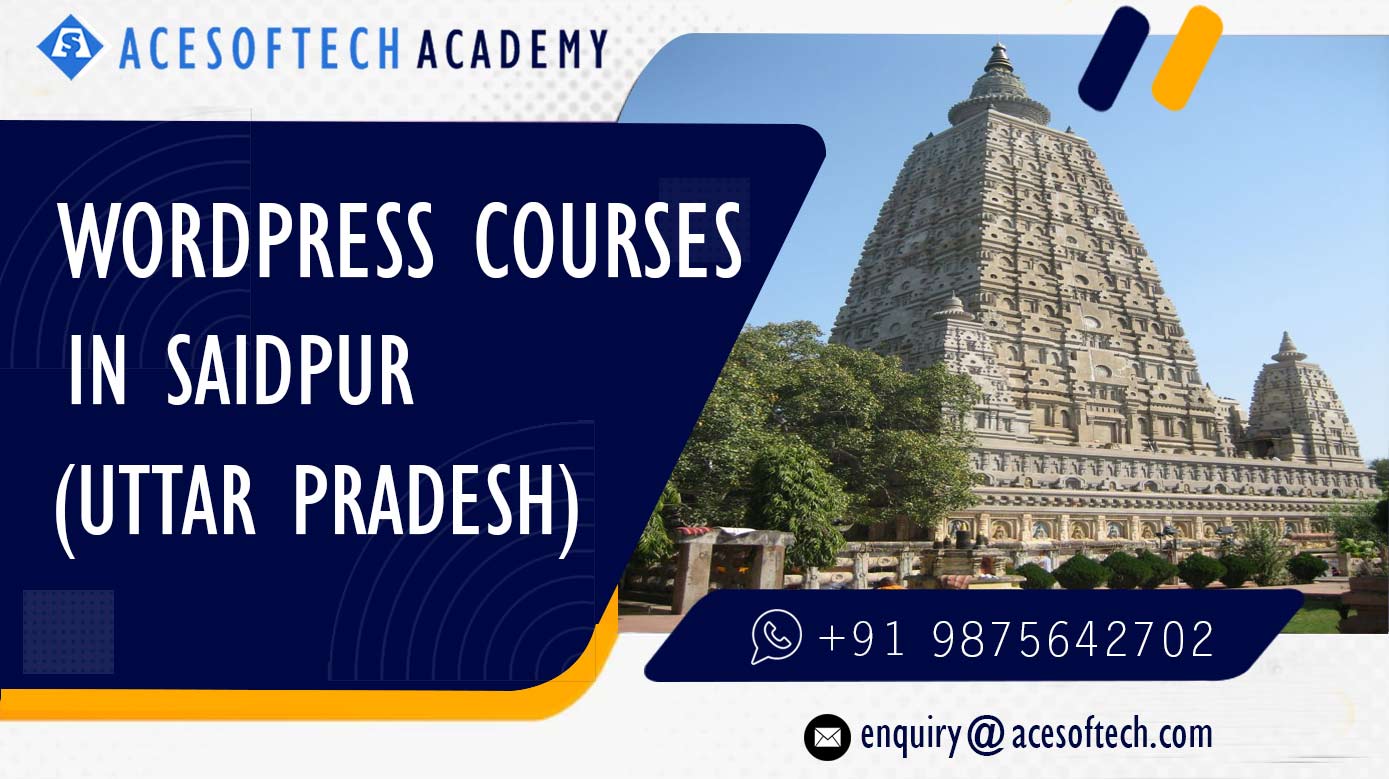 WordPress Course Training Institue in Saidpur