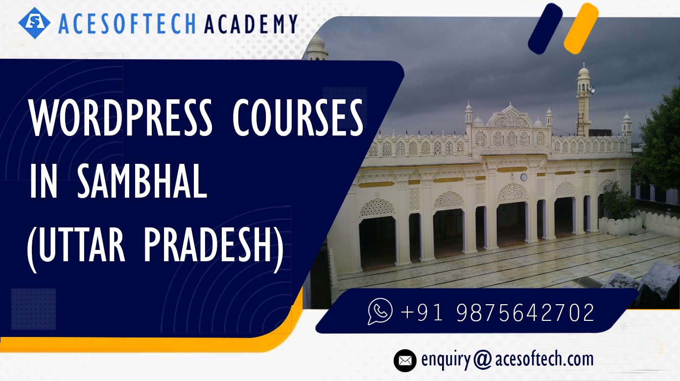 WordPress Course Training Institue in Sambhal