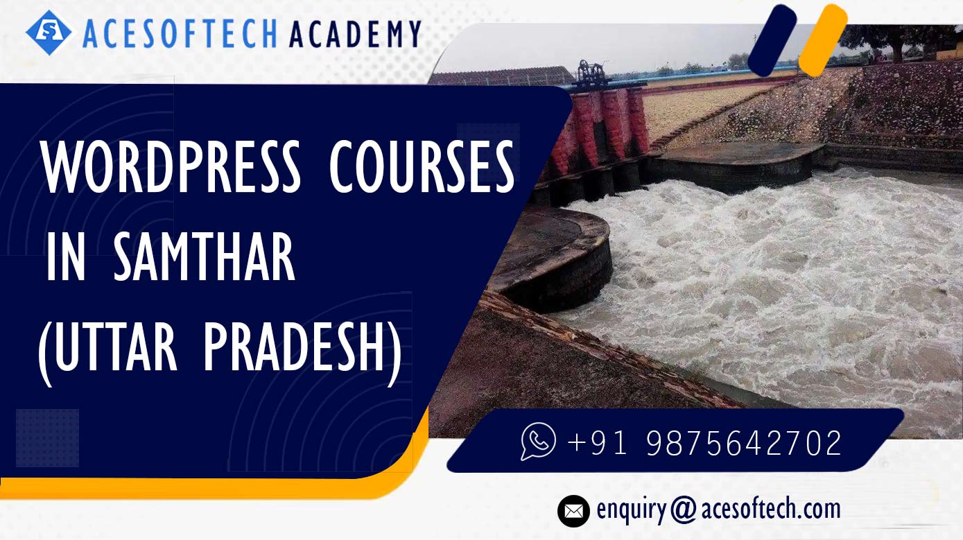 WordPress Course Training Institue in Samthar