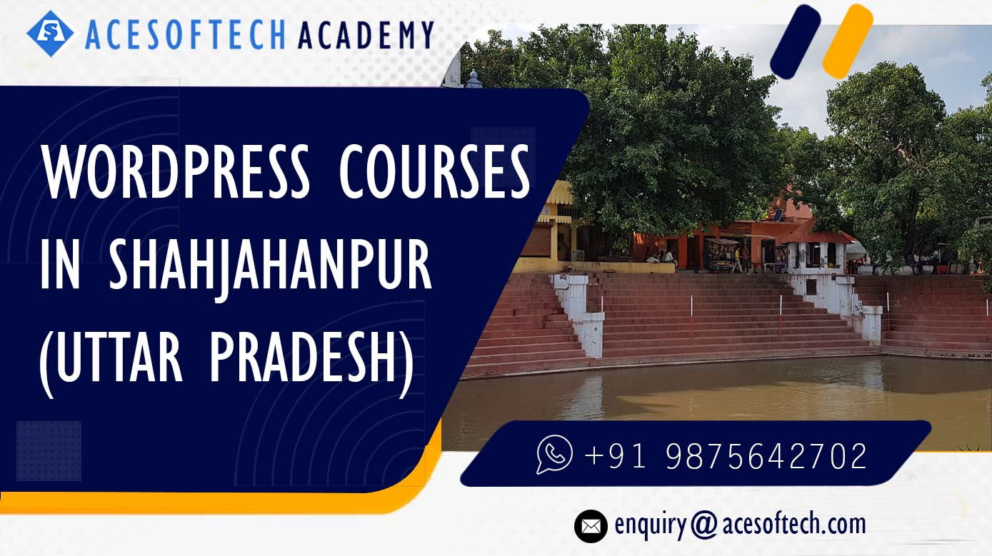 WordPress Course Training Institue in Shahjahanpur
