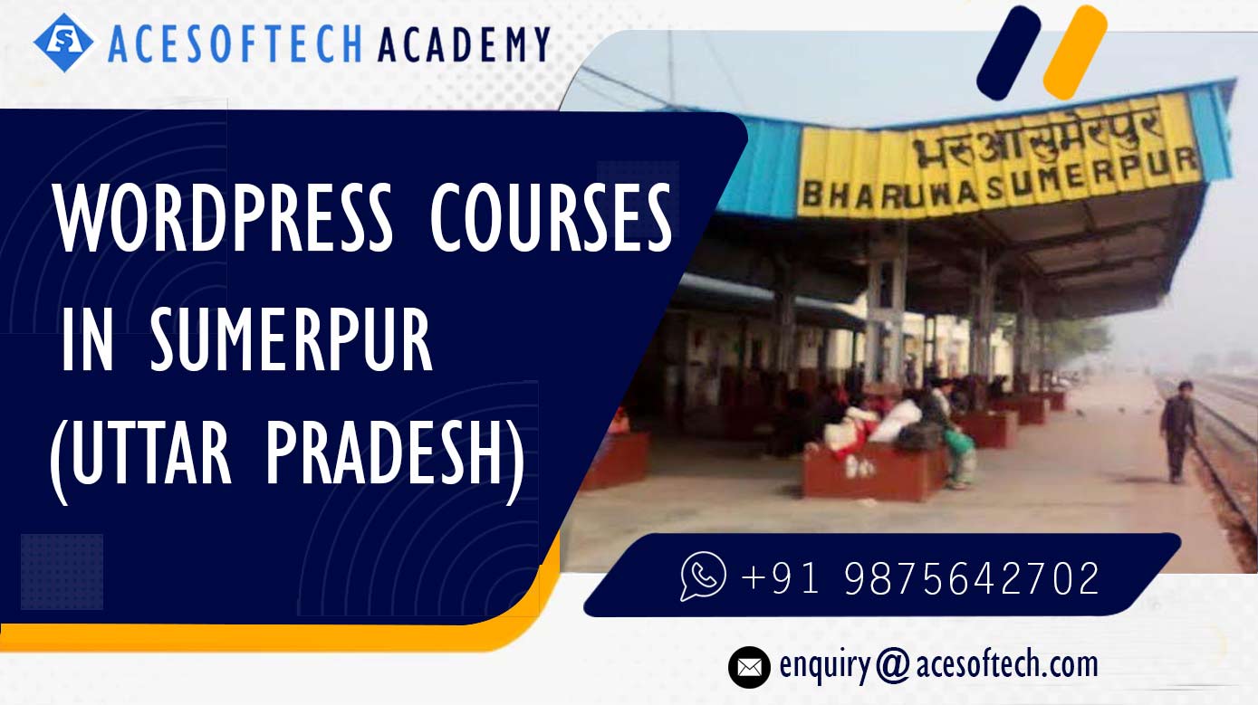 WordPress Course Training Institue in Sumerpur