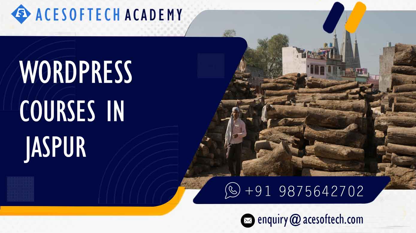 WordPress Course Training Institue in Jaspur