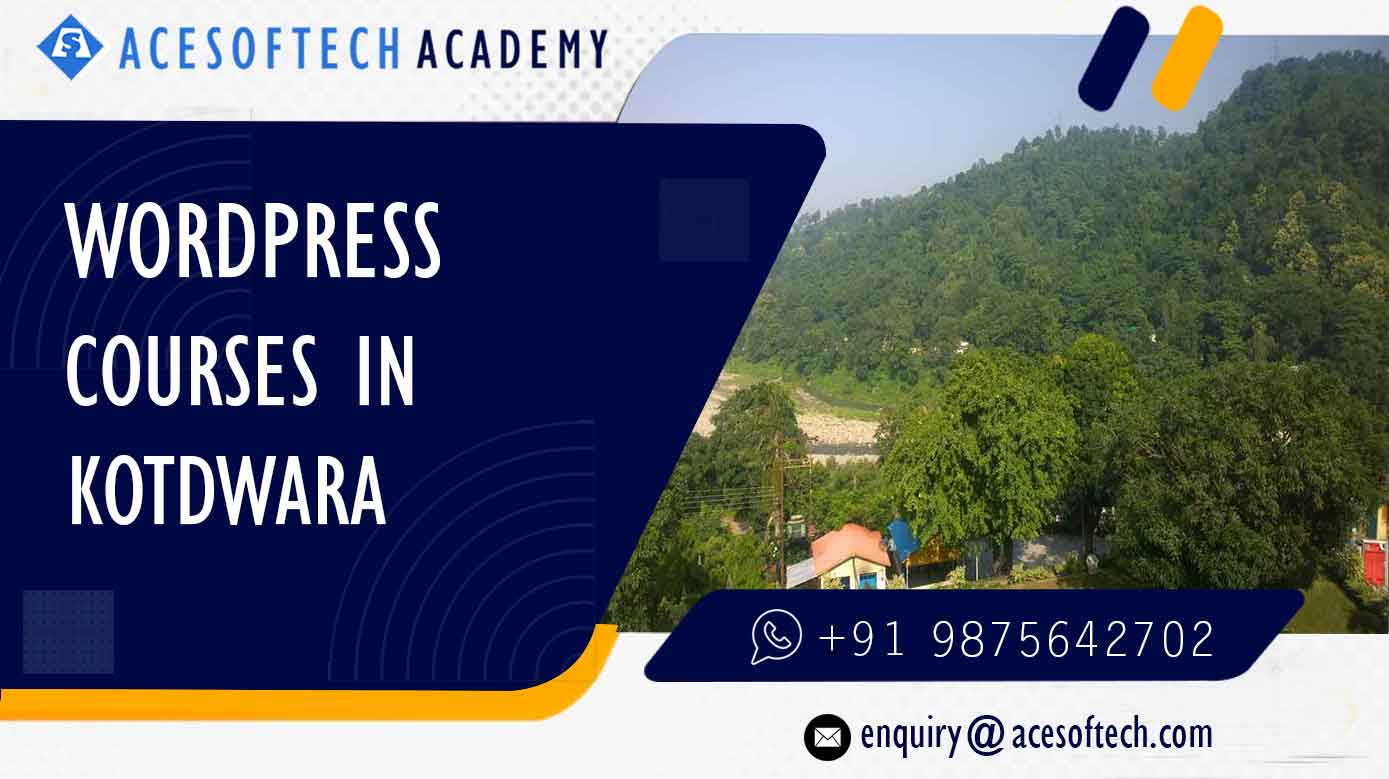 WordPress Course Training Institue in Kotdwara