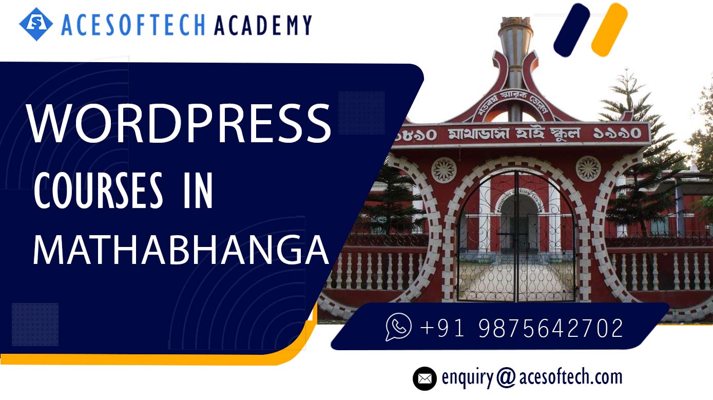 WordPress Course Training Institue in Mathabhanga