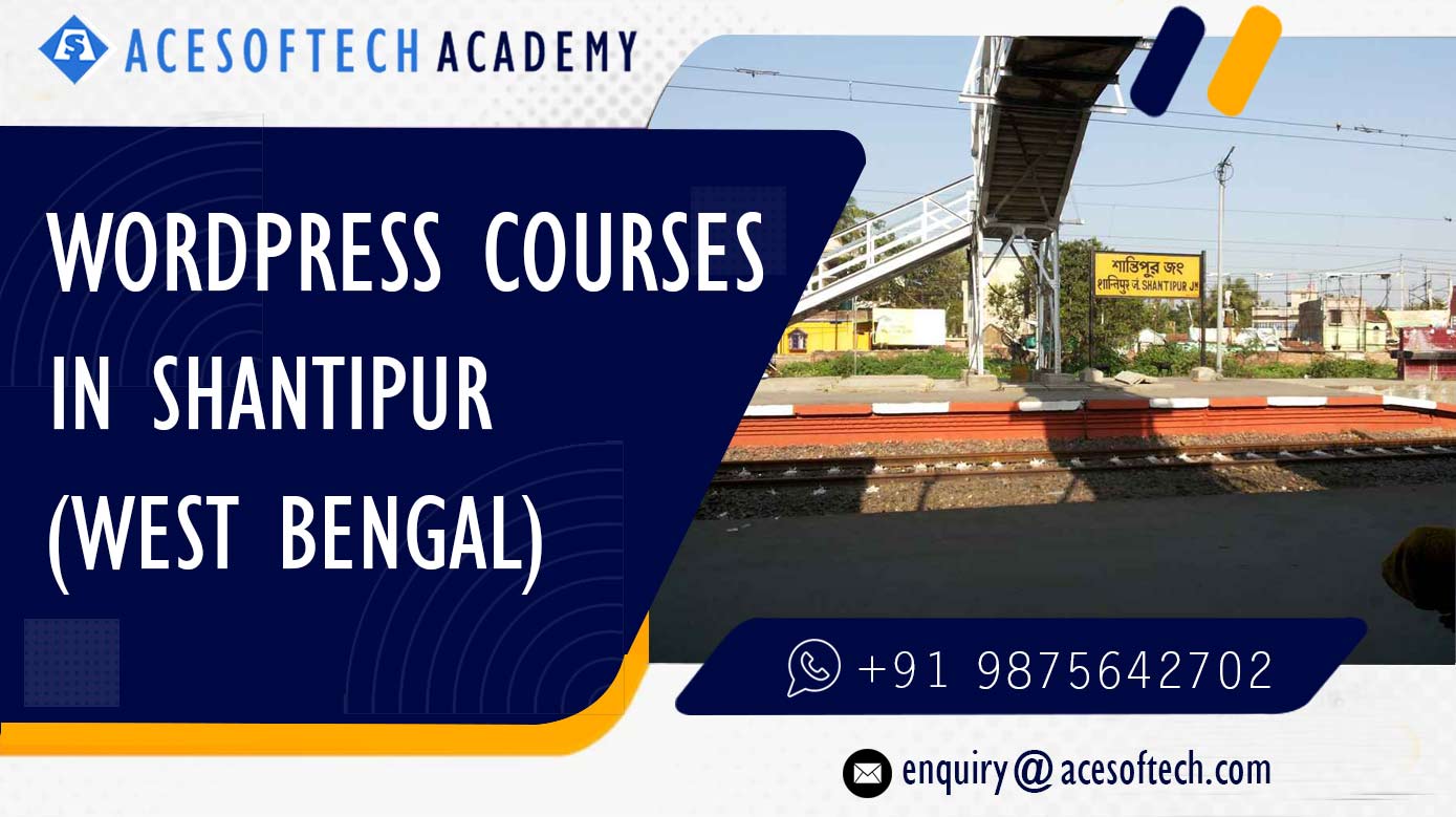 WordPress Course Training Institue in Shantipur