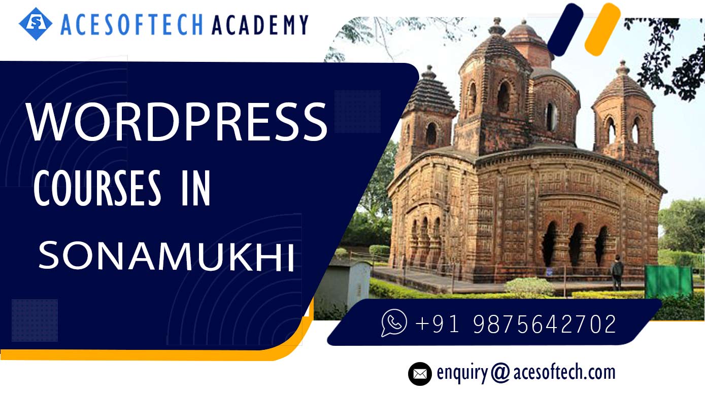 WordPress Course Training Institue in Sonamukhi