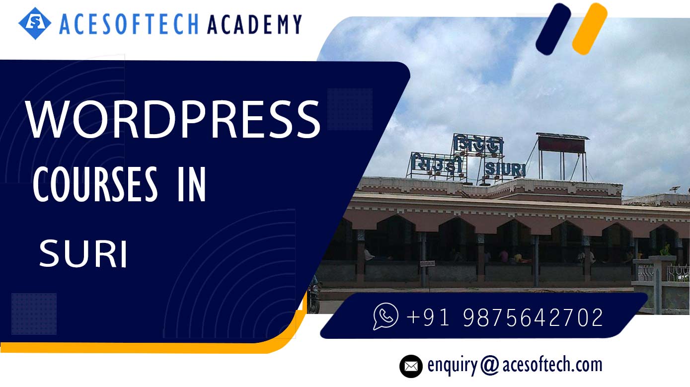 WordPress Course Training Institue in Suri